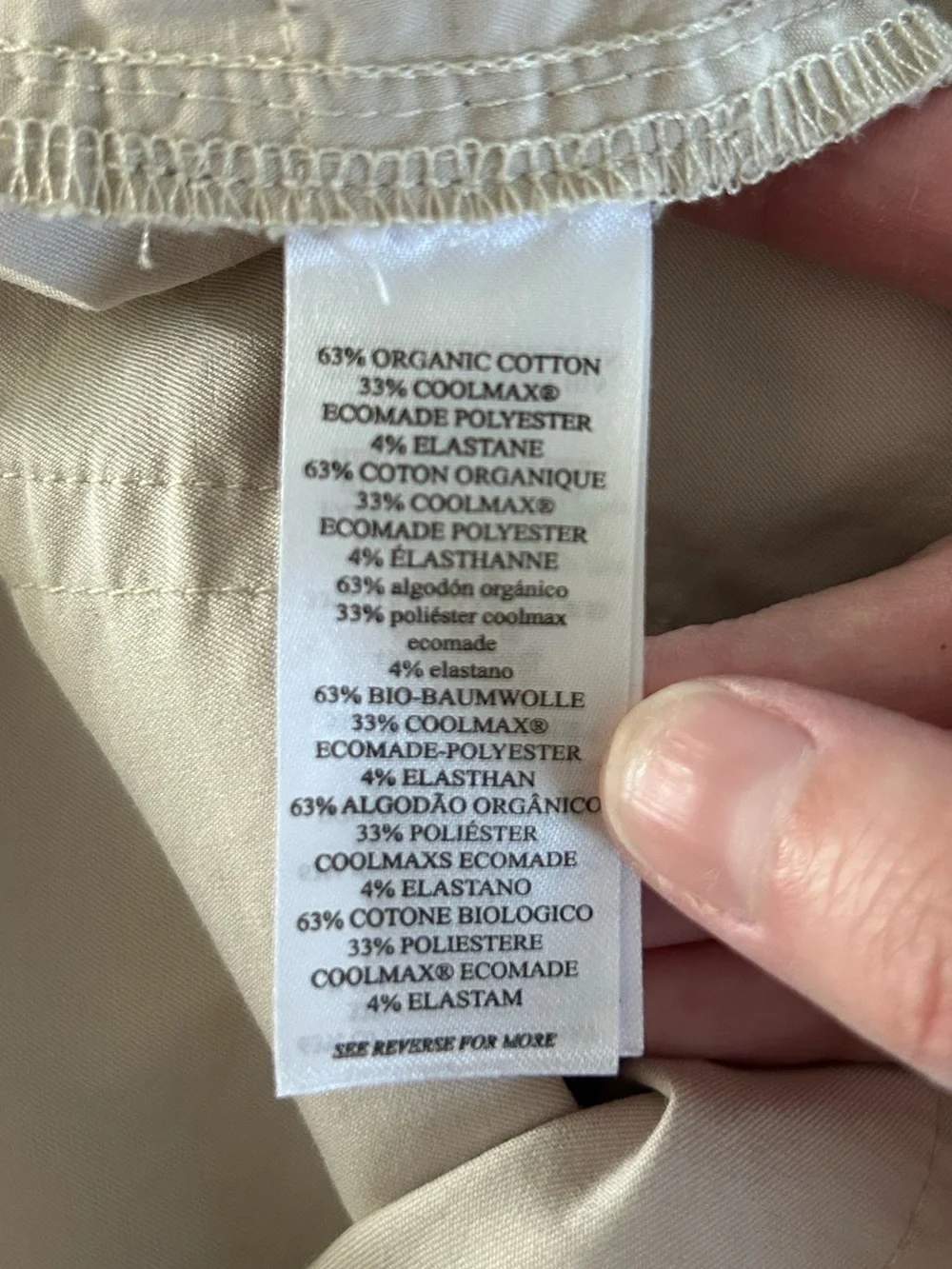 Faherty Reserve Movement Pant 30x32 Organic Cotton Stretch Performance Chino